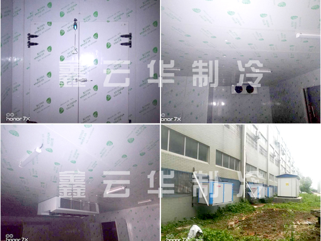 恩施武漢東西湖某食品企業(yè)多冷庫項目進入收尾階段